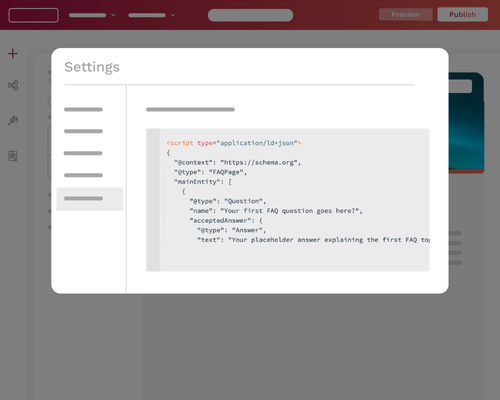 FAQ Schema in HubSpot