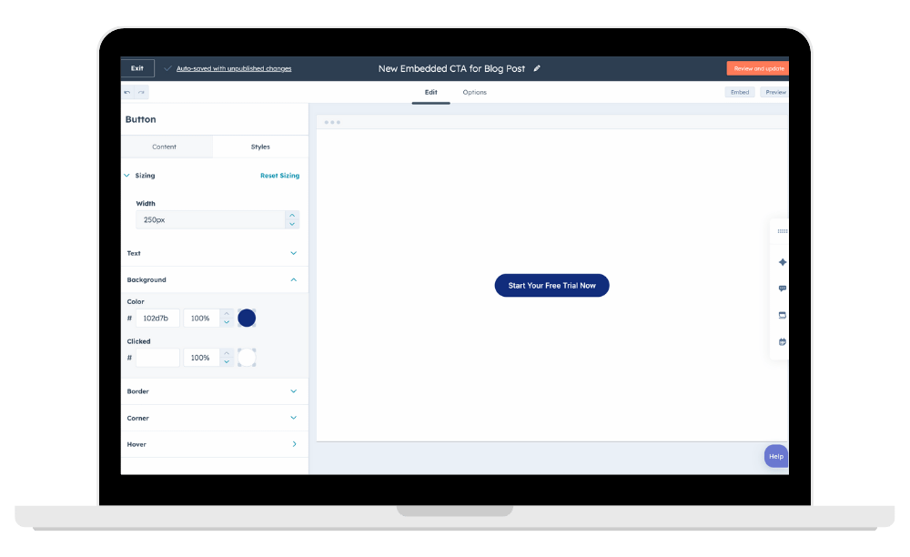 HubSpots CTA Creation Example
