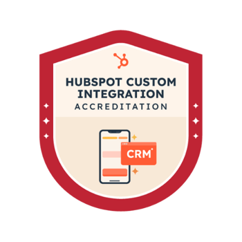 HubSpot Custom Integration Accreditation.