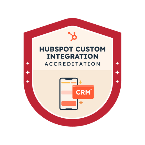 HubSpot Custom Integration Accreditation.