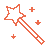 Magic wand orange gif
