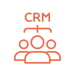 Orange CRM contacts.