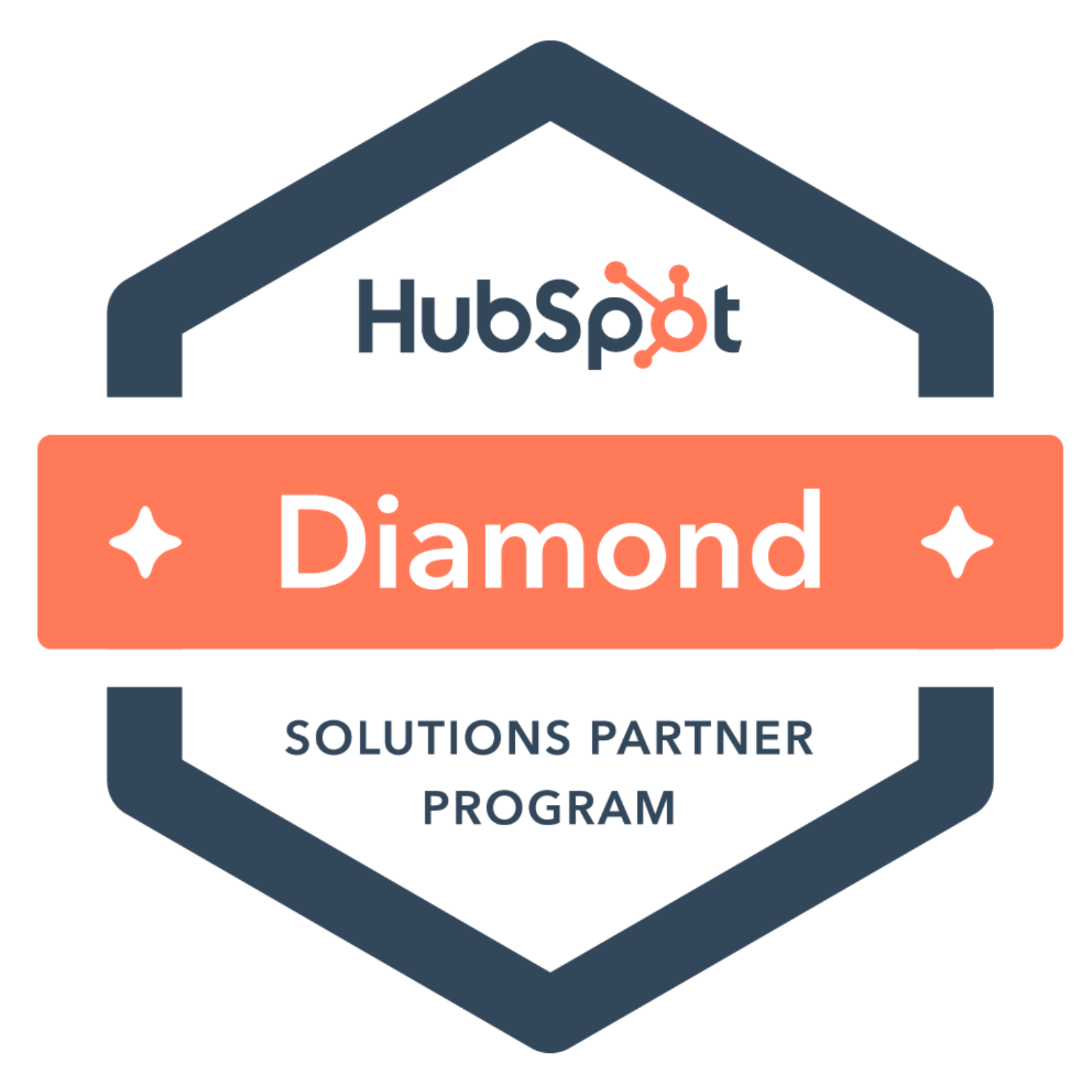 HubSpot Diamond Partner Color