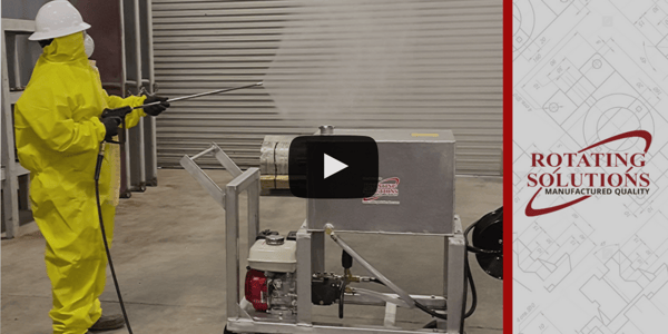 Gas Powered Decontamination Unit | Rotating Solutions
