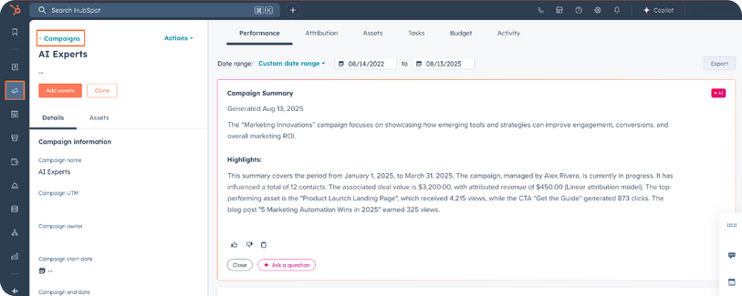 Graphic - Campaign Reporting Summaries Using AI Insights  (1)