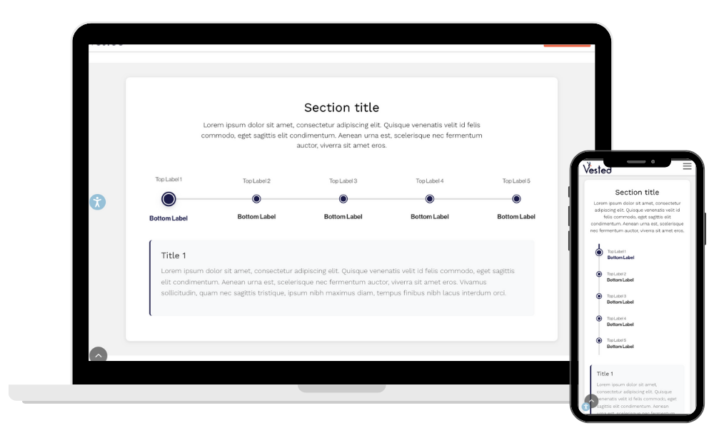 Vested Website graphics - 2025