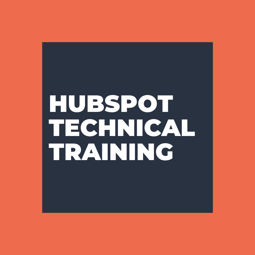 HubSpot Technical Training - Vested Marketing