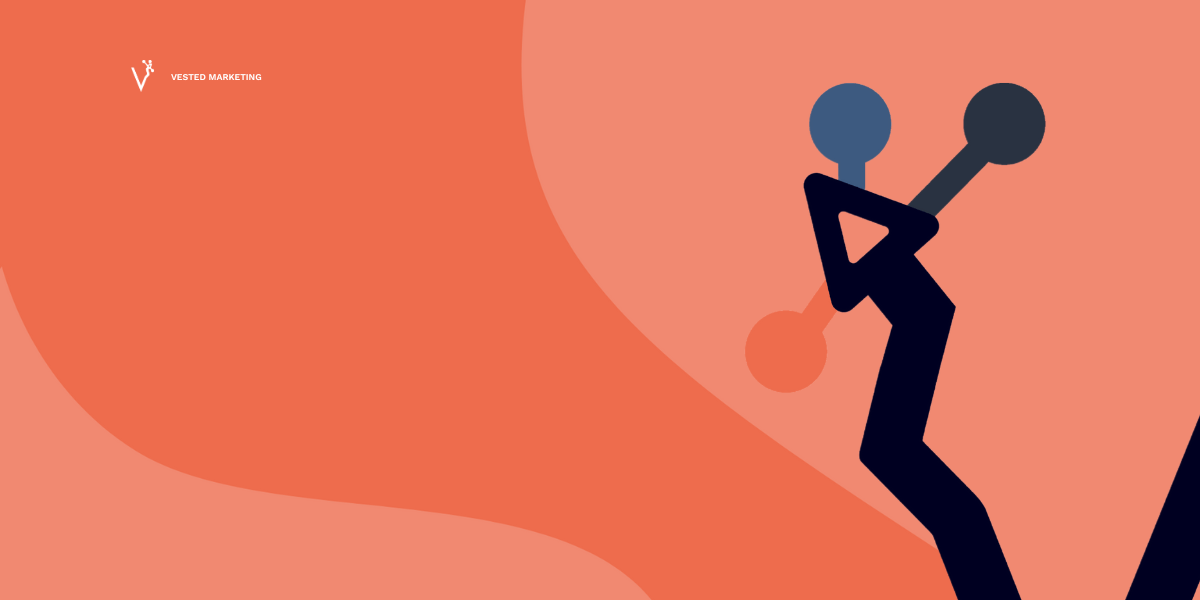 Vested marketing background image representing HubSpot's Free CRM tool