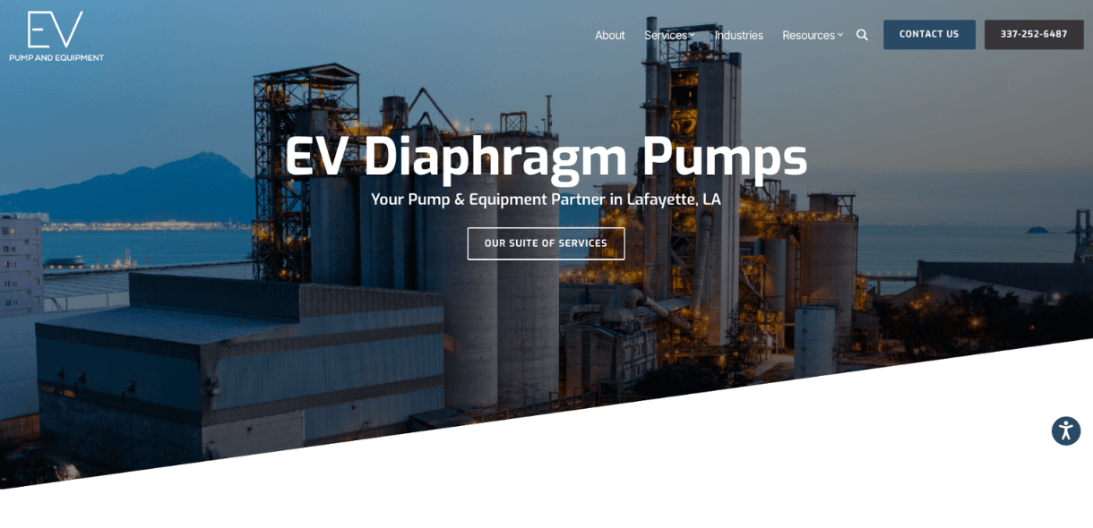 EV Pump website